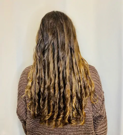 curly oraganic vegan hair salon